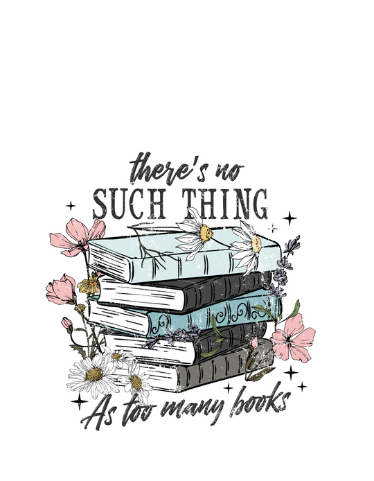 Too Many Books Hoodie
