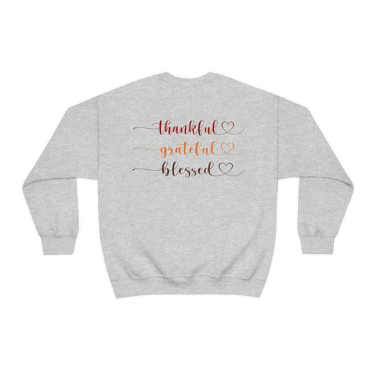 Thankful Grateful Blessed Crewneck 28847647374454151807 44 Sweatshirt Worlds Worst Tees