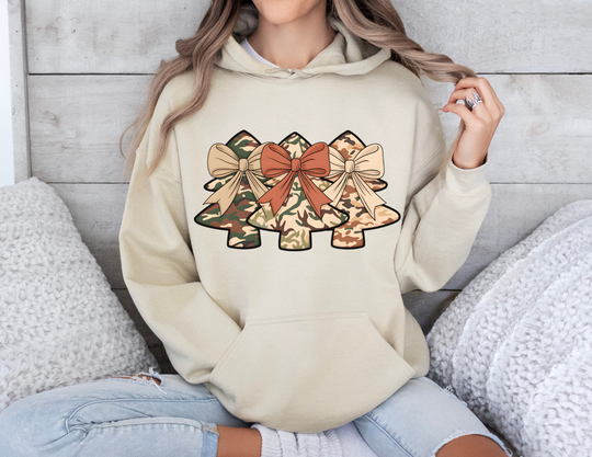 Camo Christmas Tree Hoodie