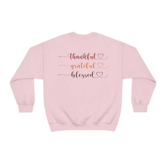 Thankful Grateful Blessed Crewneck 28847647374454151807 44 Sweatshirt Worlds Worst Tees