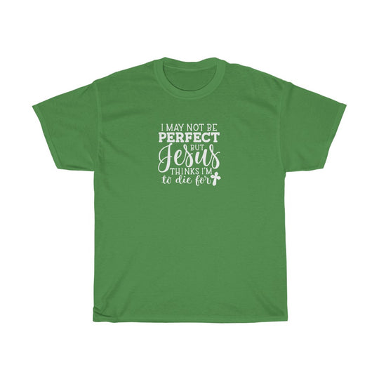 I May Not Be Perfect-  Unisex Heavy Cotton Tee - huserdesigns