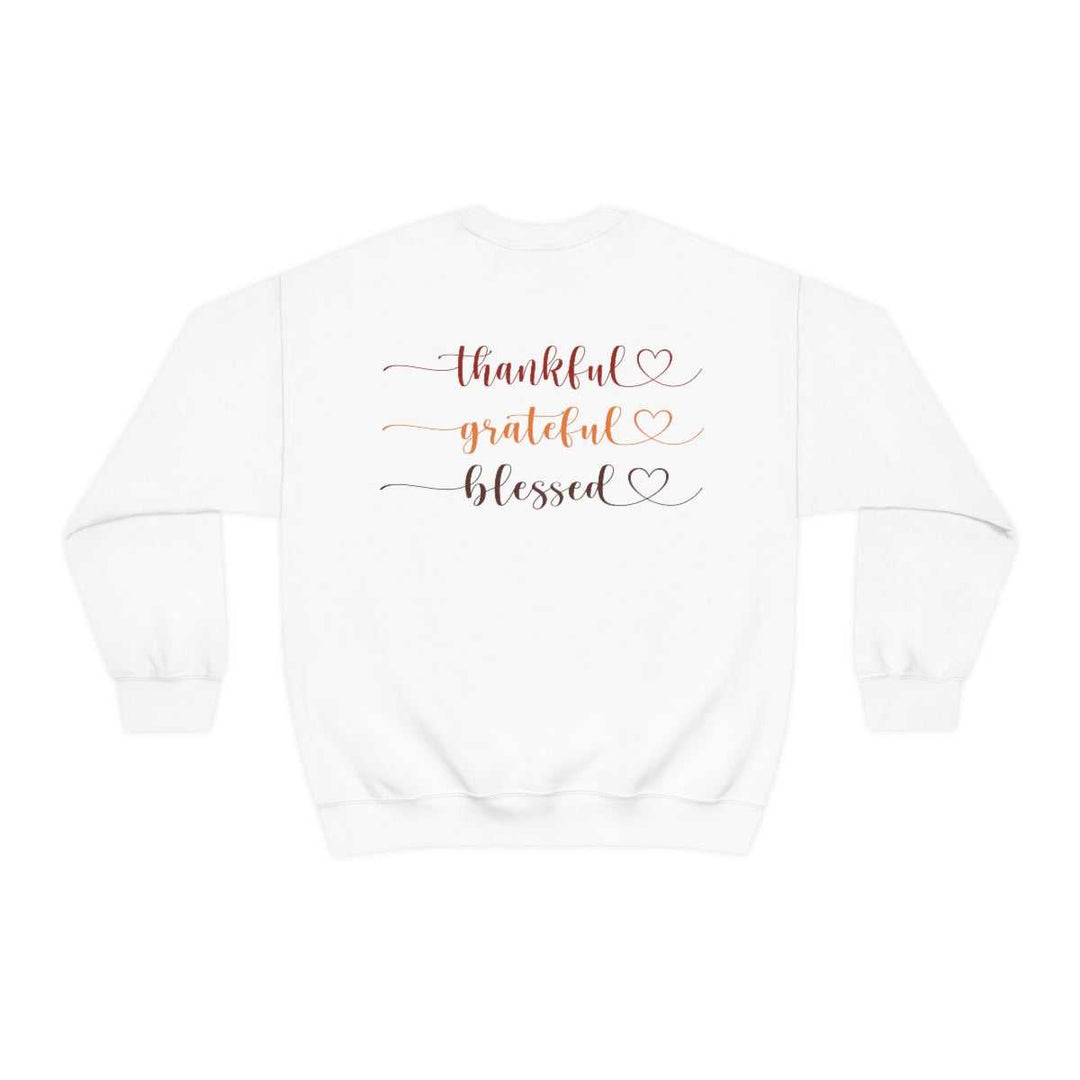 Thankful Grateful Blessed Crewneck 28847647374454151807 44 Sweatshirt Worlds Worst Tees