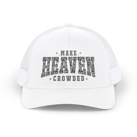 Make Heaven Crowded Snapback Trucker Cap