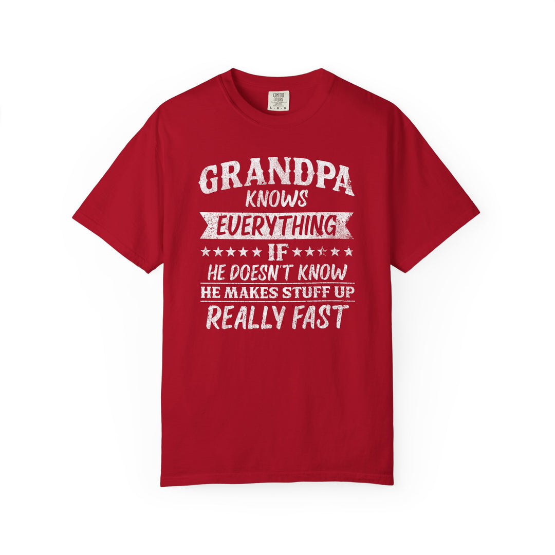 Grandpa Knows Everything Tee