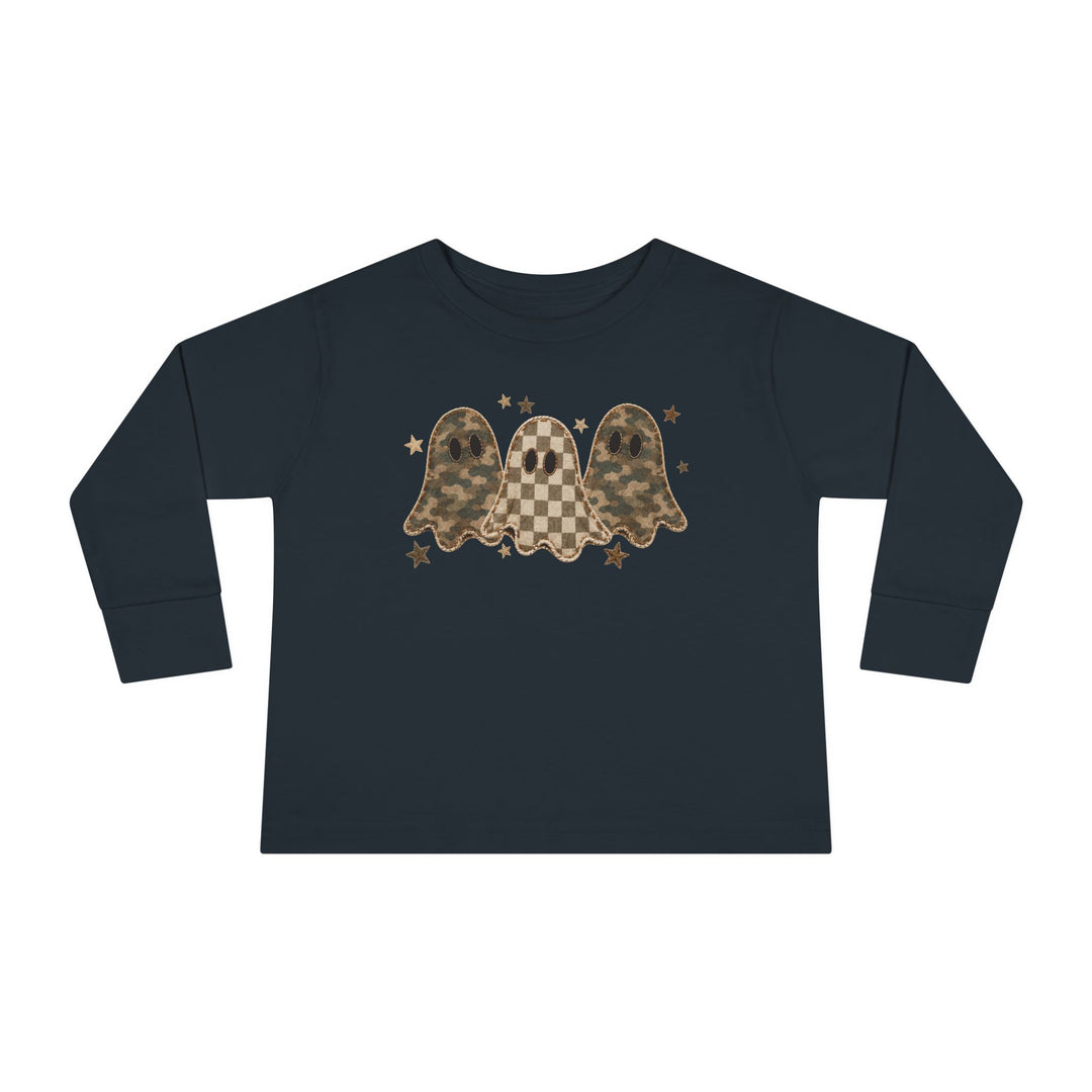 Ghost Camo Crew Toddler Long Sleeve Tee