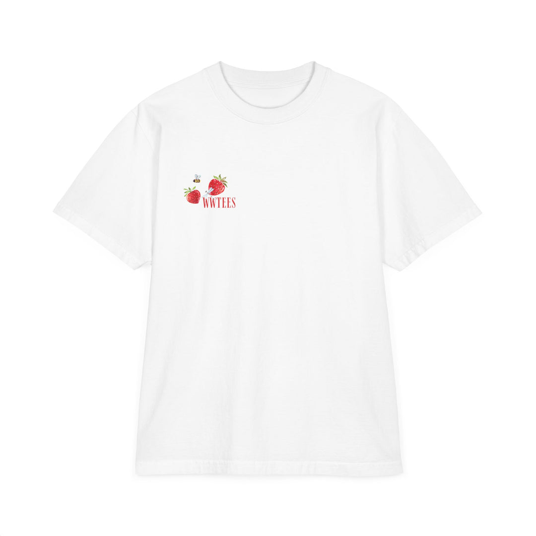 Jesus is the Sweetest Tee features a vintage, oversized fit with drop shoulders and reinforced stitching, offering comfort and a worn-in look.