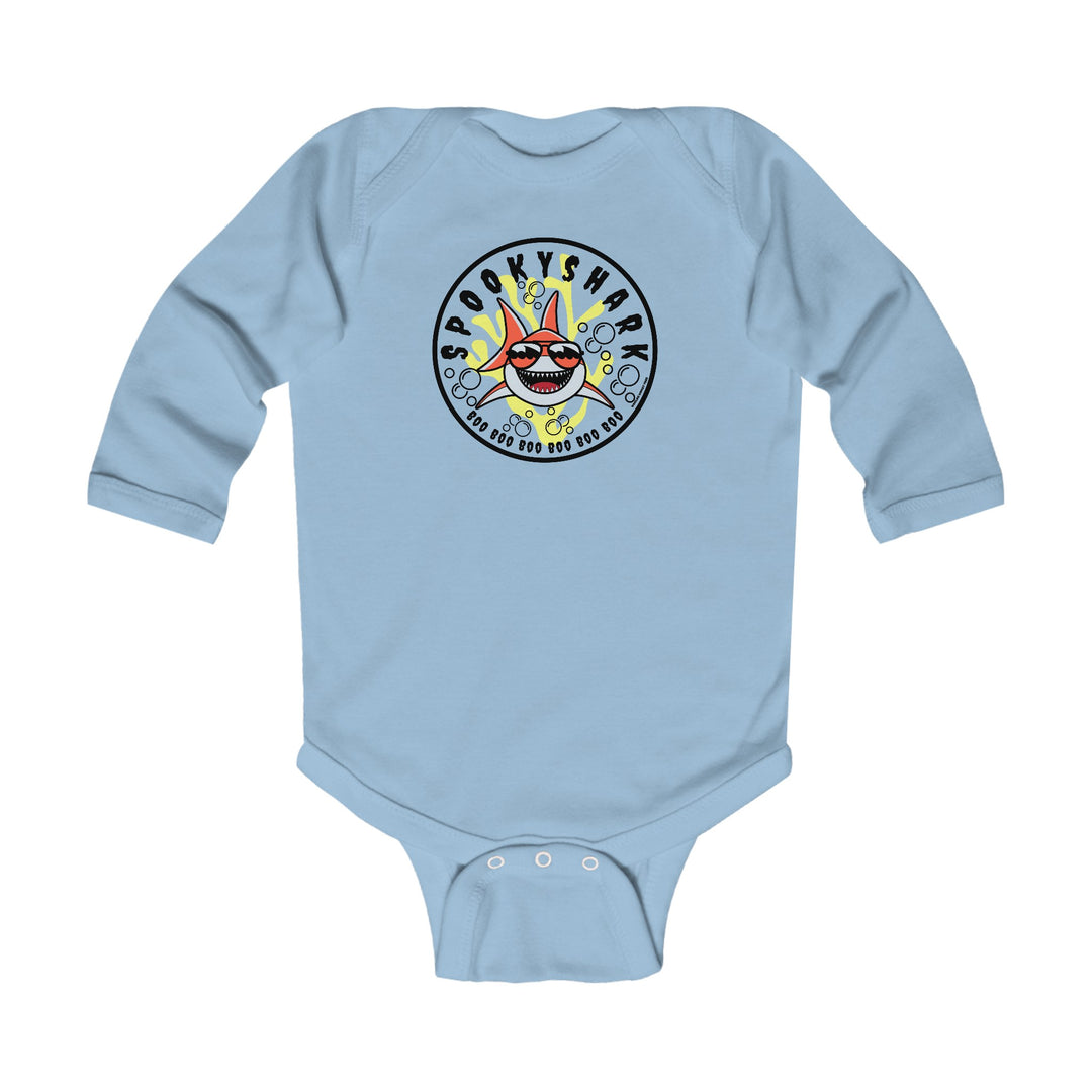 Spooky Shark Long Sleeved Onesie