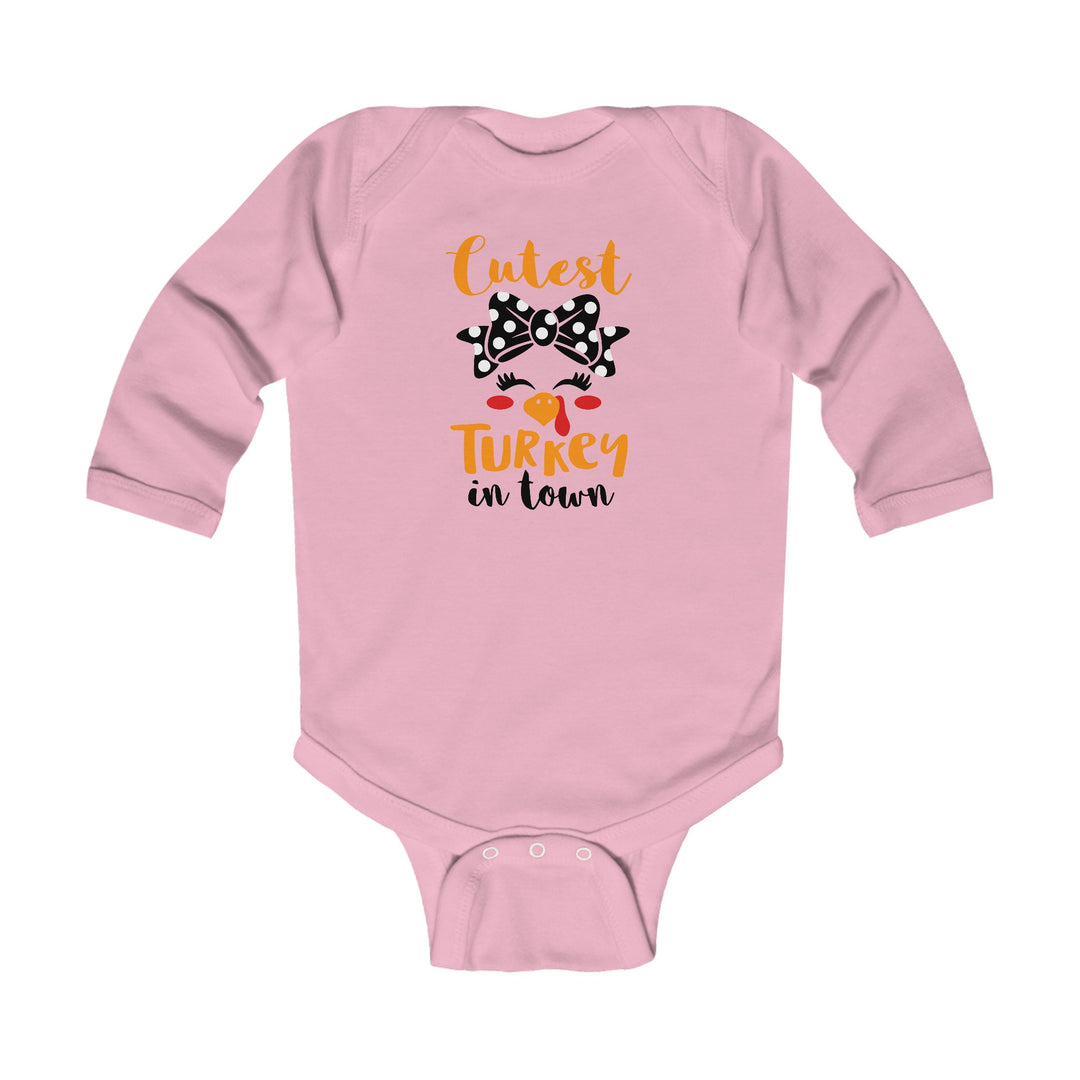 Cutest Little Turkey Long Sleeve Onesie