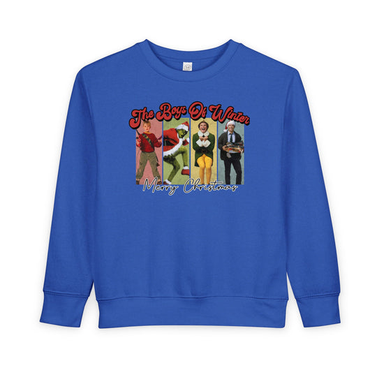 Boys of Winter Toddler Crew