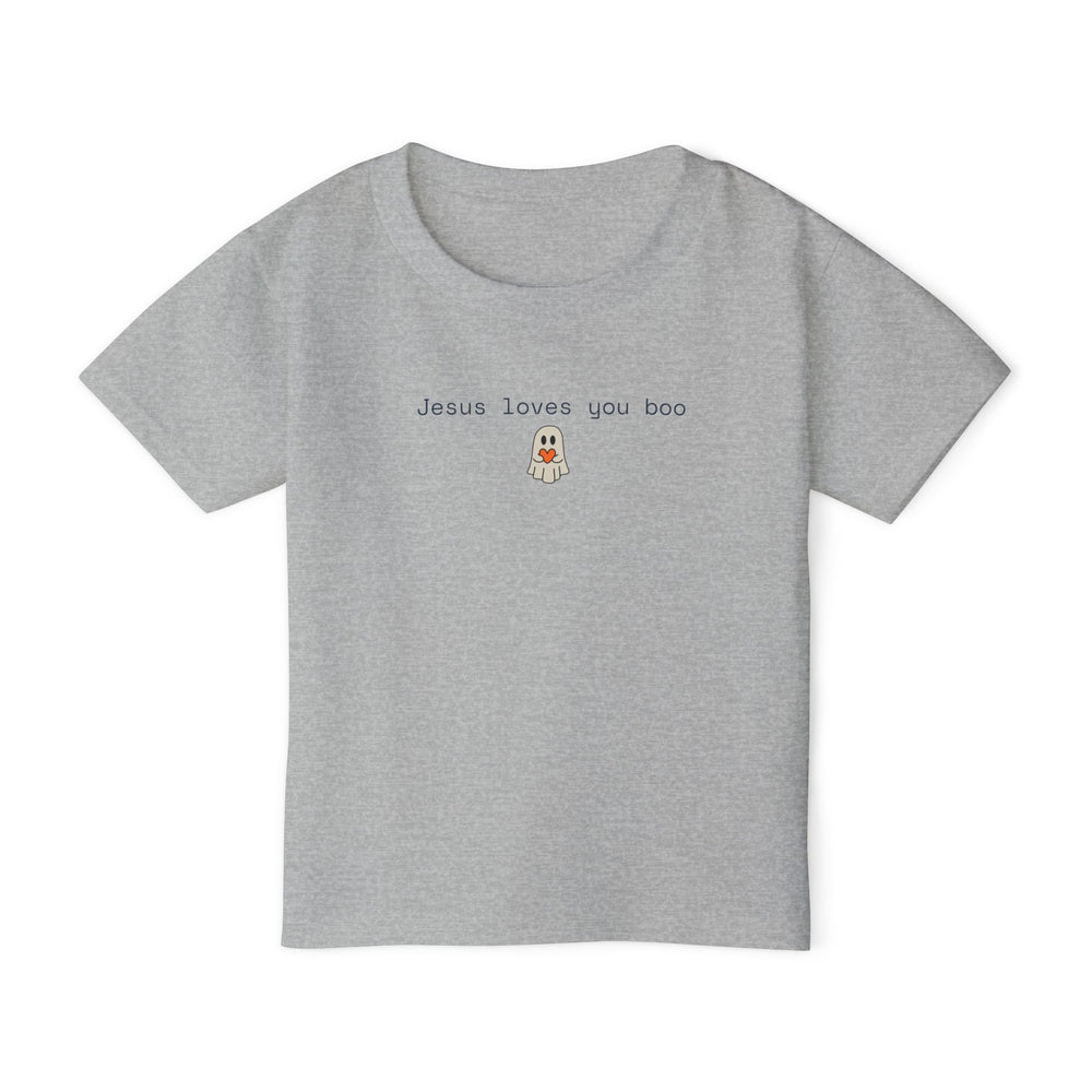 Jesus Loves You Boo Toddler Tee