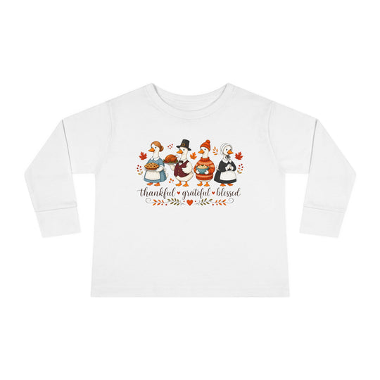 Thankful Goose Toddler Long Sleeve Tee