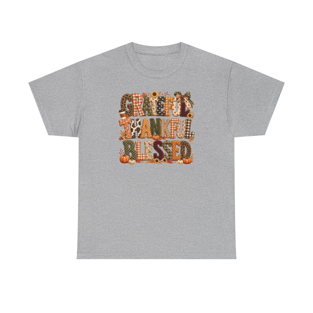 Greatful Thankful Blessed Tee