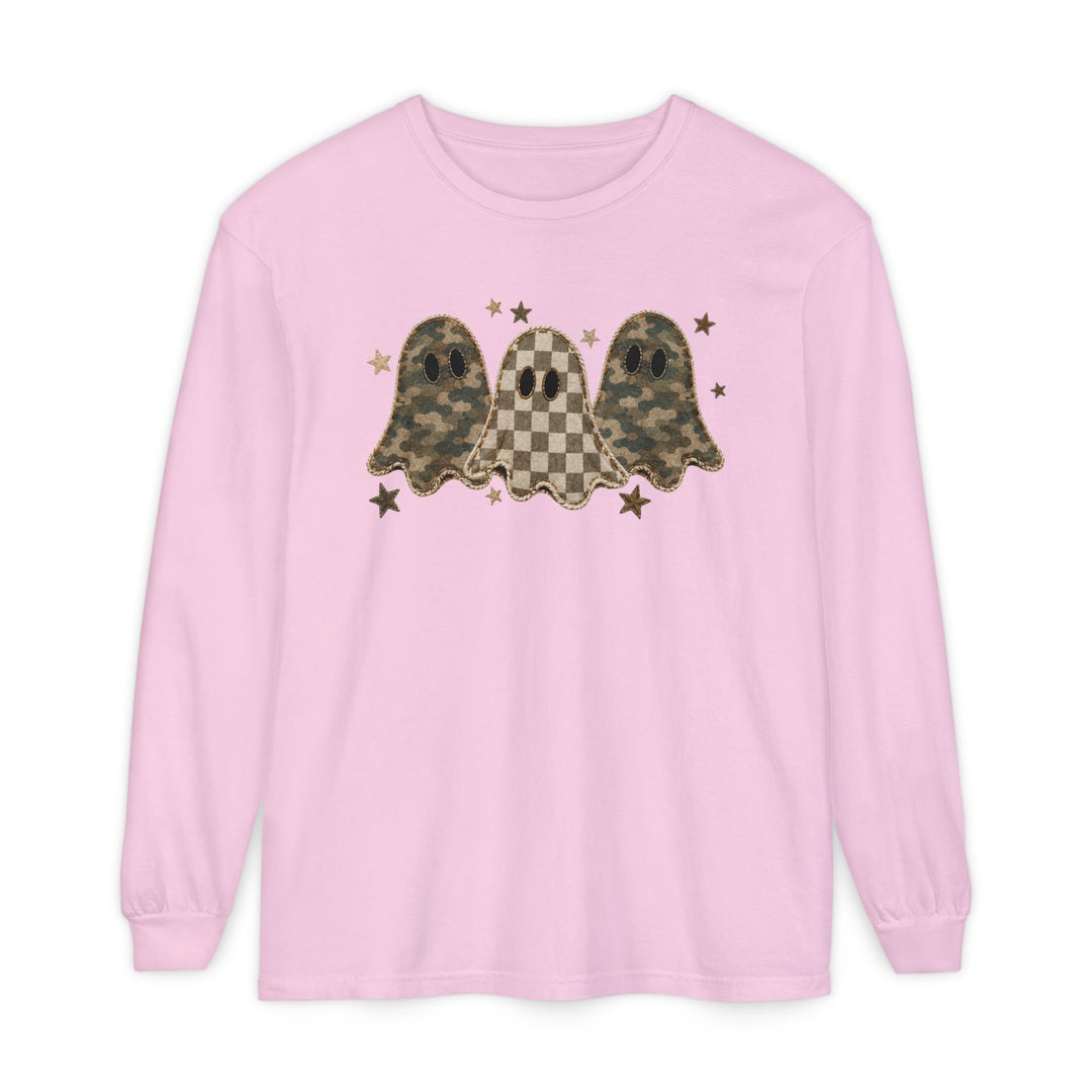 Ghost Camo Crew Long Sleeve Tee