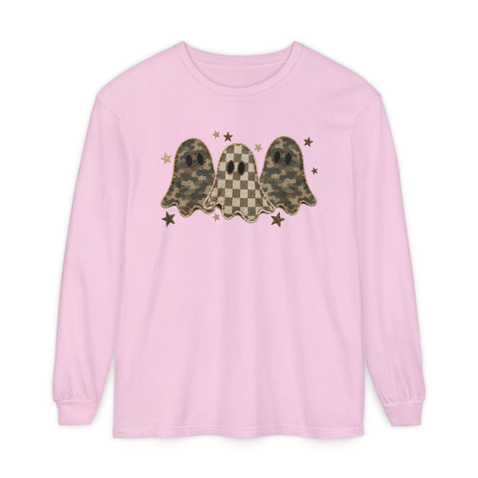 Ghost Camo Crew Long Sleeve Tee