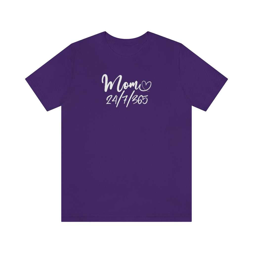 Mom 24/7 Tee 15797533499962832135 24 T-Shirt Worlds Worst Tees