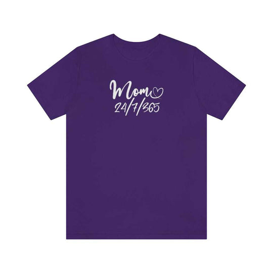 Mom 24/7 Tee 15797533499962832135 24 T-Shirt Worlds Worst Tees