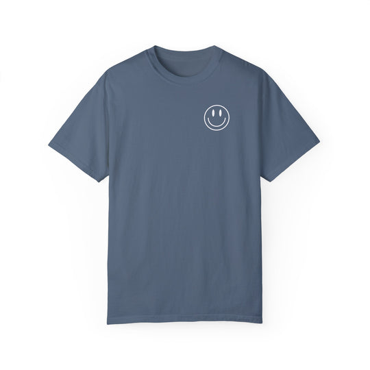 A relaxed fit Be the reason Tee, crafted from 100% ring-spun cotton. Garment-dyed for extra coziness, featuring double-needle stitching for durability and a seamless design for a tubular shape.