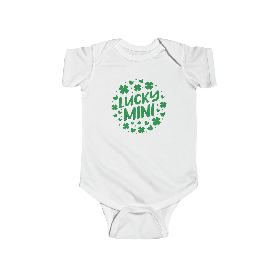 Lucky Mini Onesie 23443435602671087024 17 Kids clothes Worlds Worst Tees