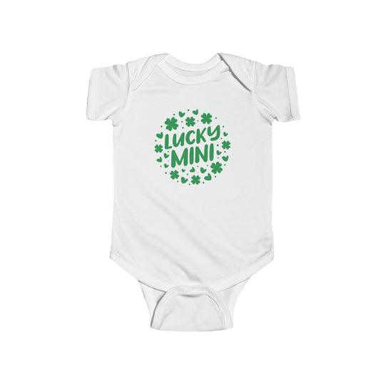 Lucky Mini Onesie 23443435602671087024 17 Kids clothes Worlds Worst Tees
