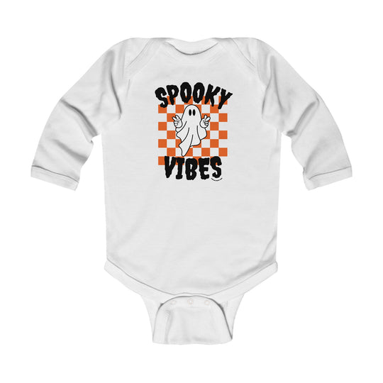 Spooky Vibes Long Sleeved Onesie