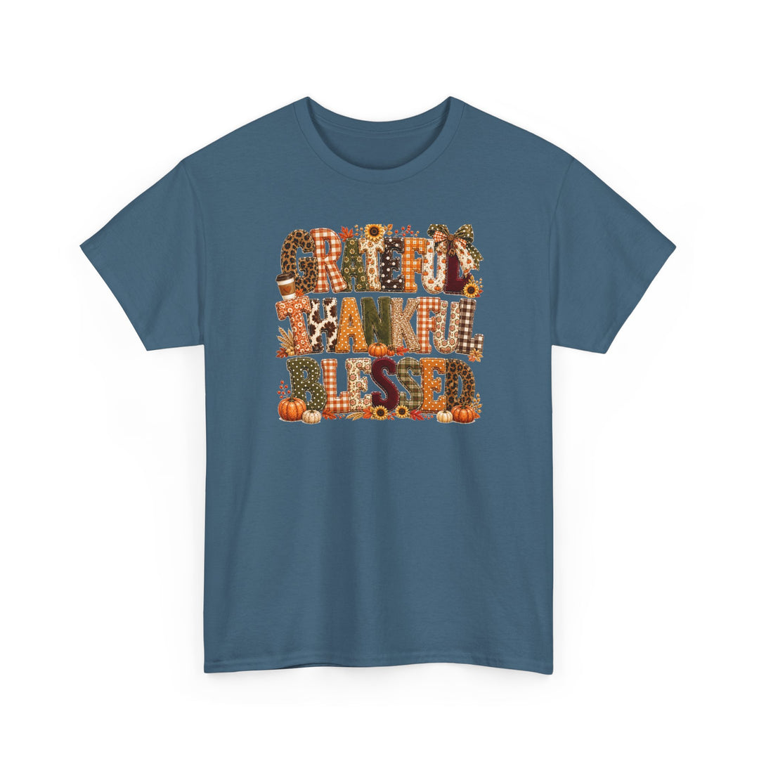 Greatful Thankful Blessed Tee