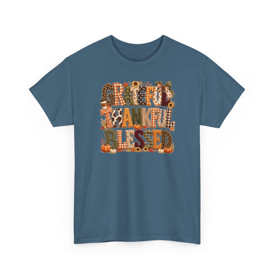 Greatful Thankful Blessed Tee