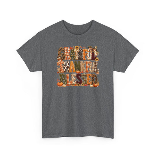 Greatful Thankful Blessed Tee