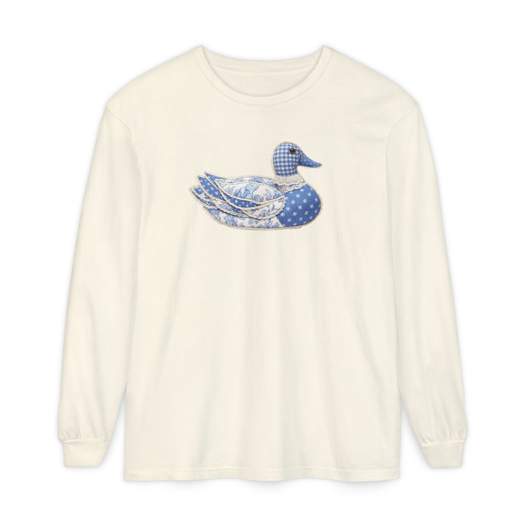 Patchwork Duck Long Sleeve Tee