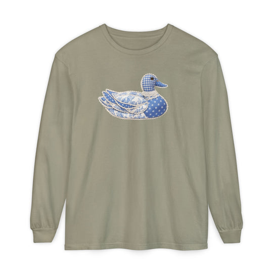 Patchwork Duck Long Sleeve Tee