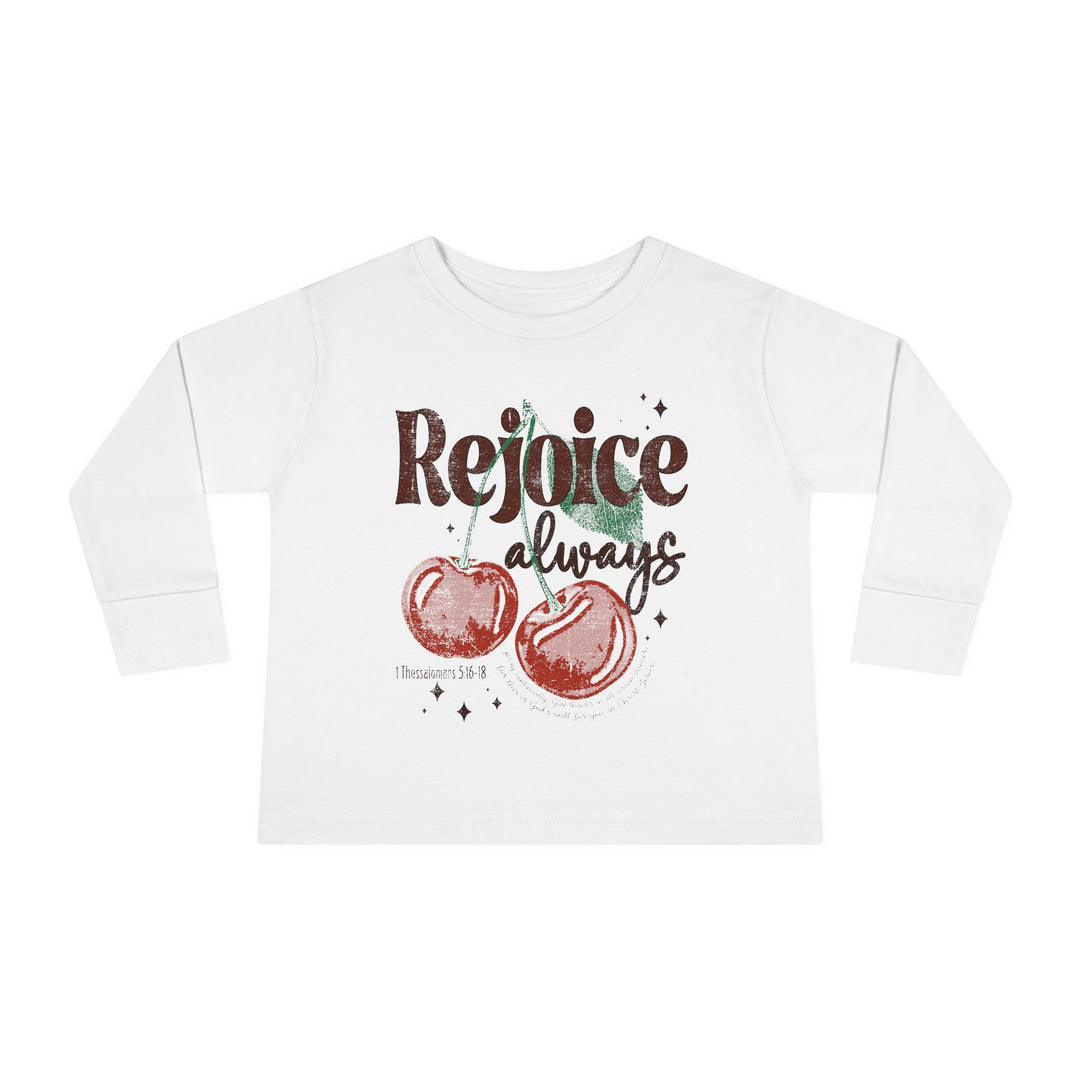 Rejoice Toddler Long Sleeve Tee
