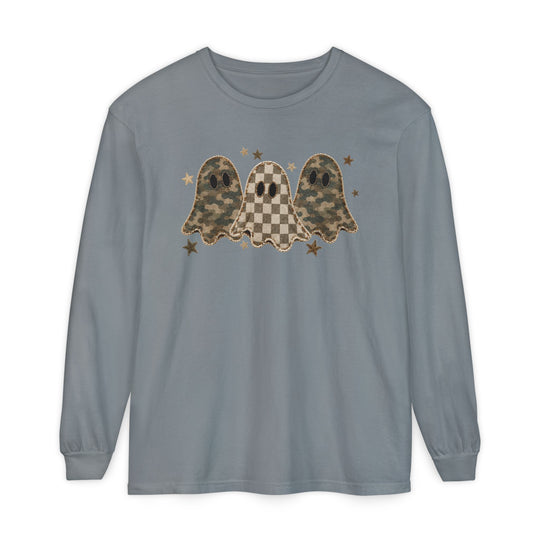Ghost Camo Crew Long Sleeve Tee