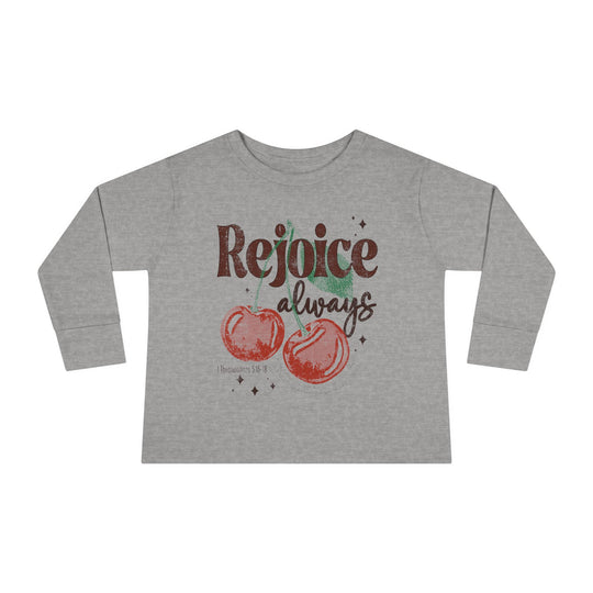 Rejoice Toddler Long Sleeve Tee