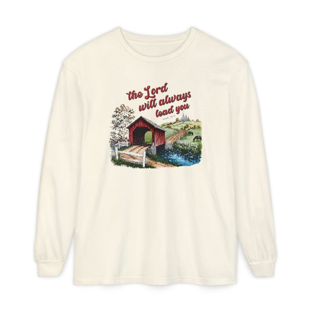 The Lord Will Lead You Long Sleeve Tee