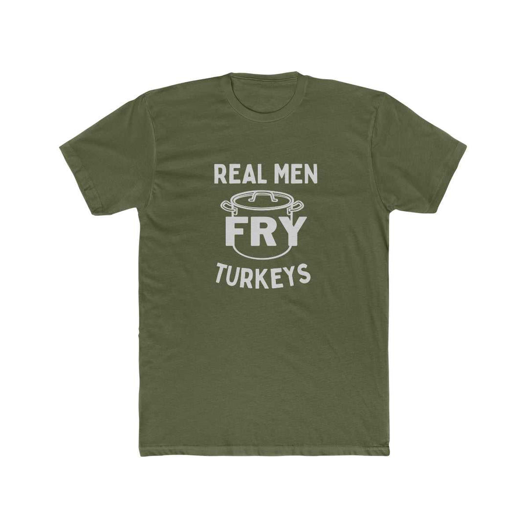 Real Men Fry Turkey Tee 51335266883150140562 24 T-Shirt Worlds Worst Tees