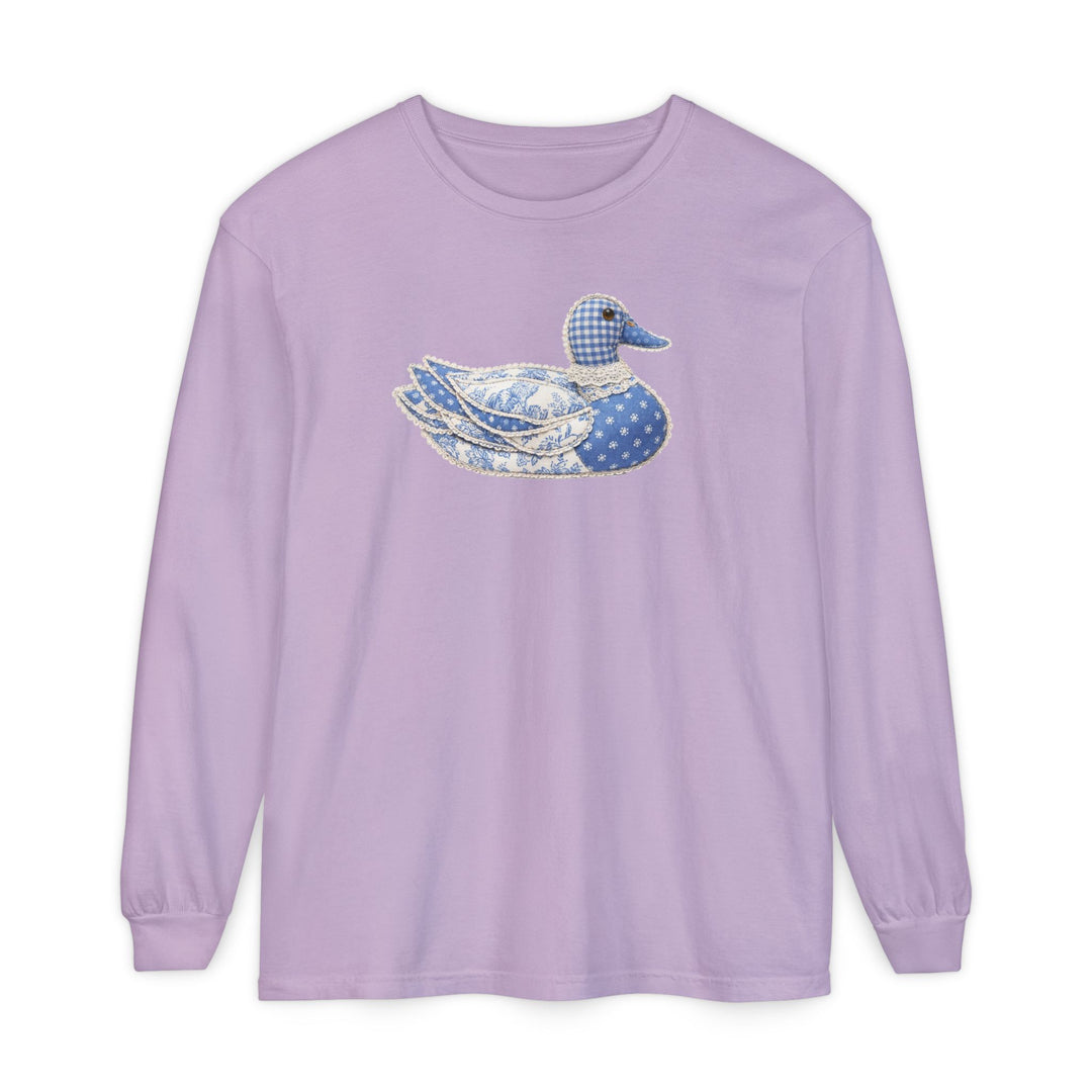 Patchwork Duck Long Sleeve Tee