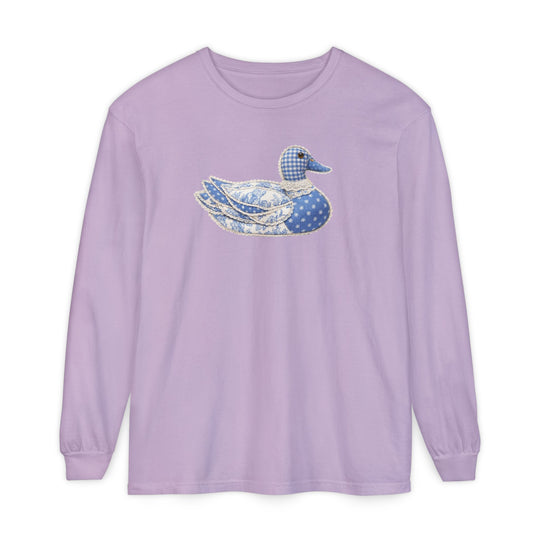 Patchwork Duck Long Sleeve Tee