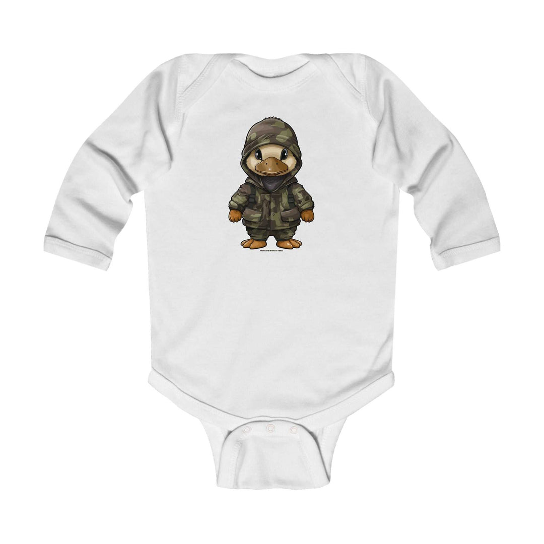 Hunting Baby Long Sleeved Onesie 20716830017633862374 19 Kids clothes Worlds Worst Tees