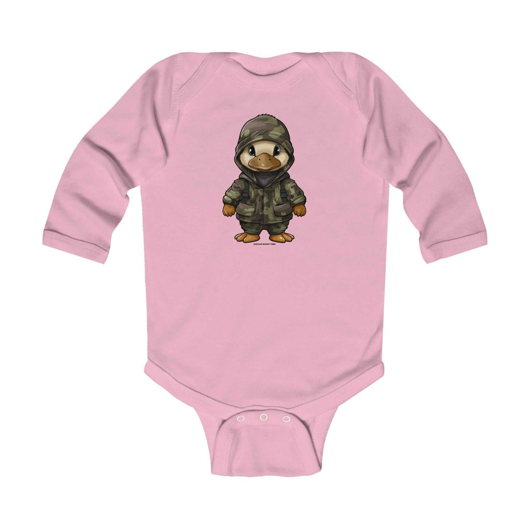Hunting Baby Long Sleeved Onesie 20716830017633862374 19 Kids clothes Worlds Worst Tees