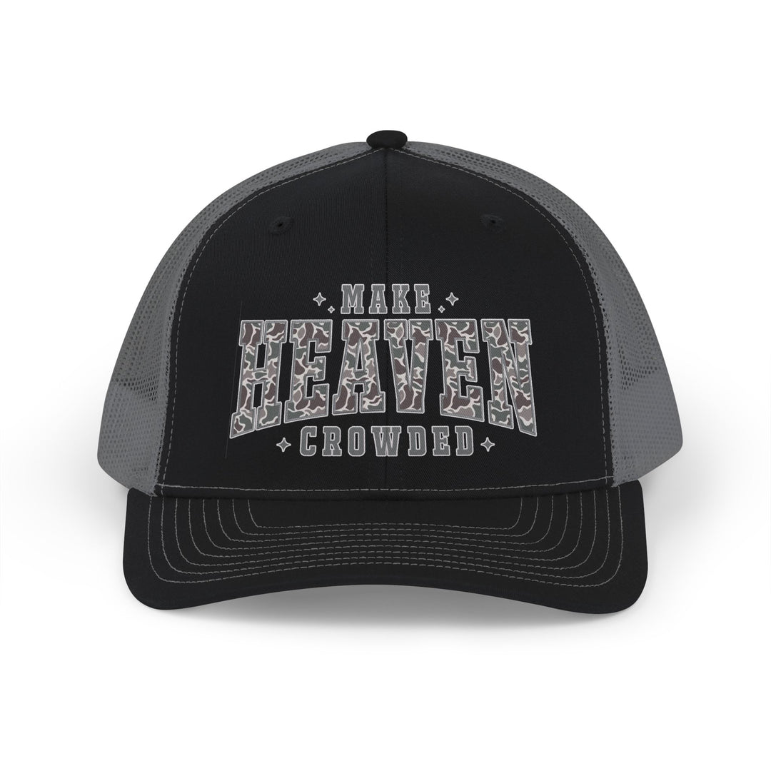 Make Heaven Crowded Snapback Trucker Cap