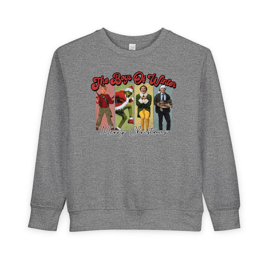 Boys of Winter Toddler Crew