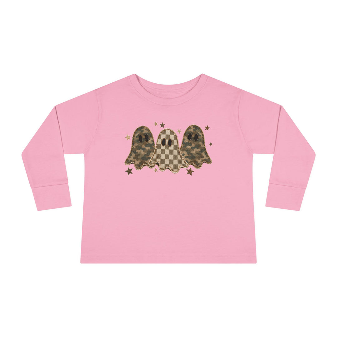Ghost Camo Crew Toddler Long Sleeve Tee