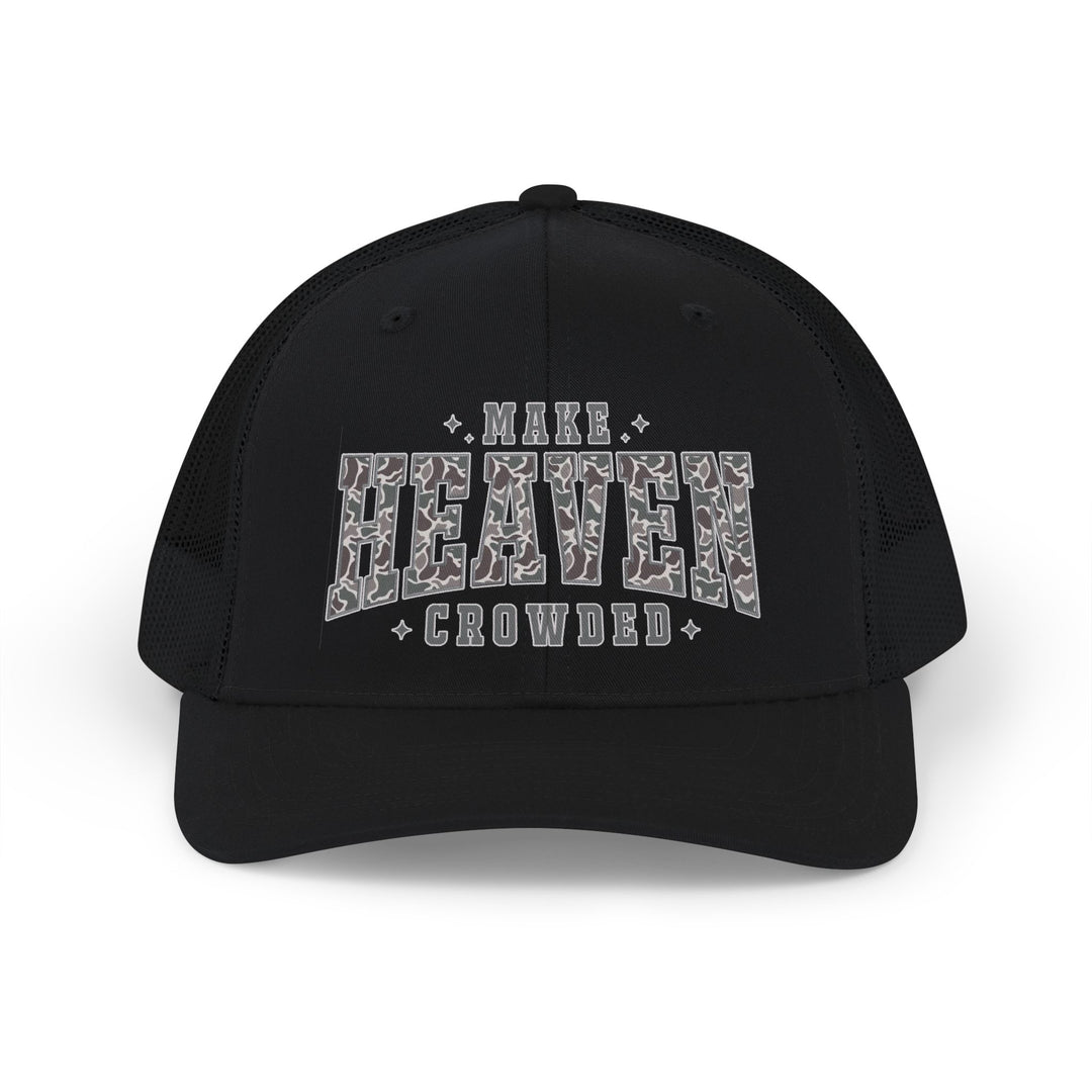 Make Heaven Crowded Snapback Trucker Cap