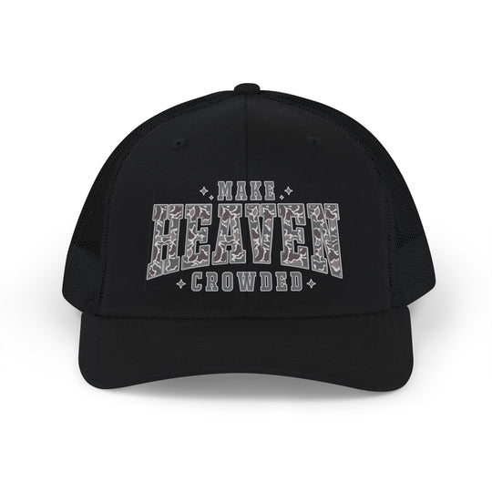 Make Heaven Crowded Snapback Trucker Cap