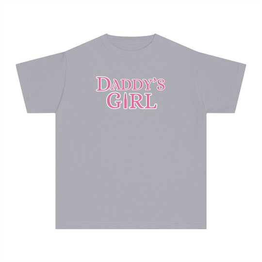 Daddy's Girl Kids Tee, featuring a classic fit and soft-washed fabric, offers comfort and agility for active kids. Made from 100% combed ringspun cotton.