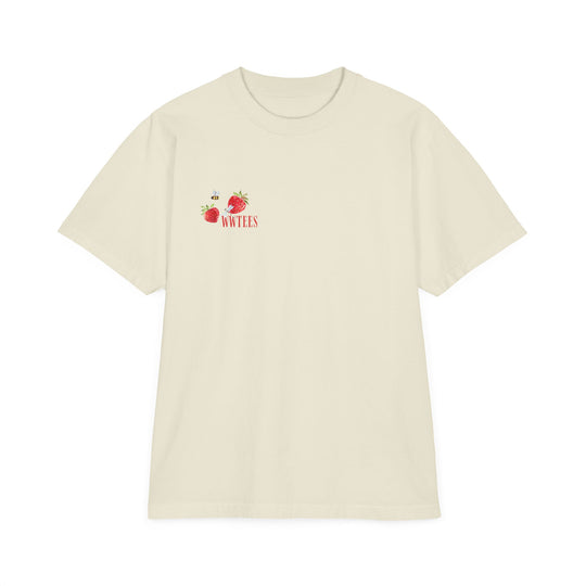 Jesus is the Sweetest Tee: Unisex drop-shoulder t-shirt with a relaxed, oversized fit, vintage washed, featuring reinforced stitching and a ribbed crew neck.