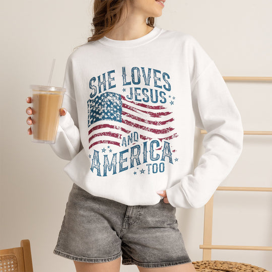 She Loves Jesus and America Crew