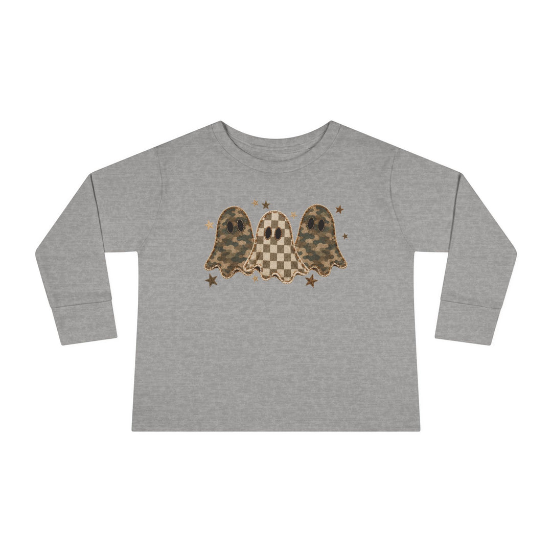 Ghost Camo Crew Toddler Long Sleeve Tee