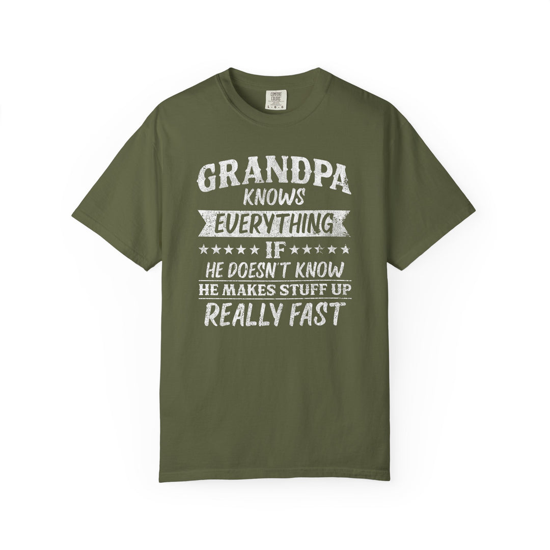 Grandpa Knows Everything Tee