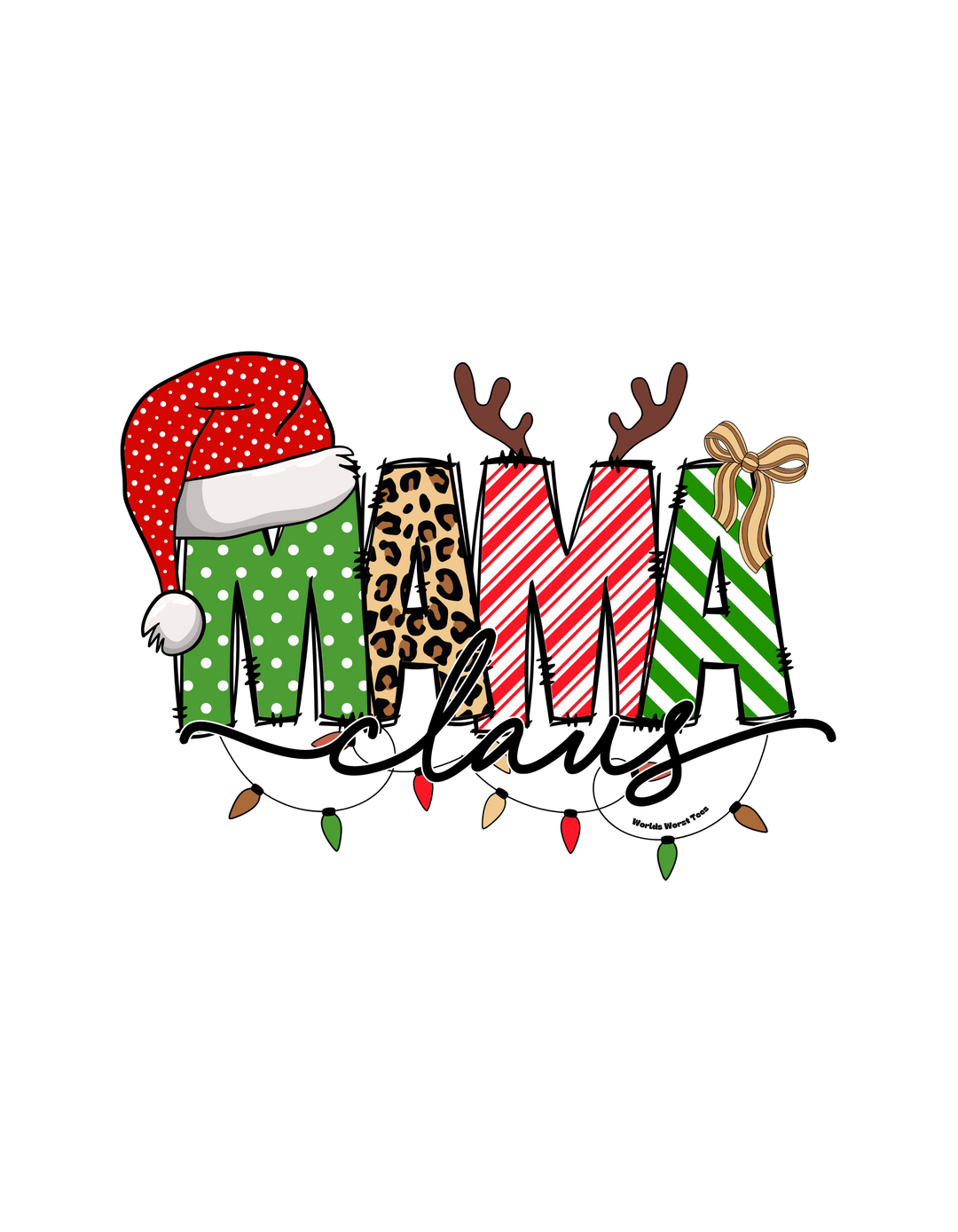 Mama Claus Crew 60174696109022242796 46 Sweatshirt Worlds Worst Tees