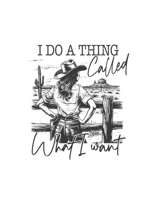 I Do a Thing Called What I Want Crew